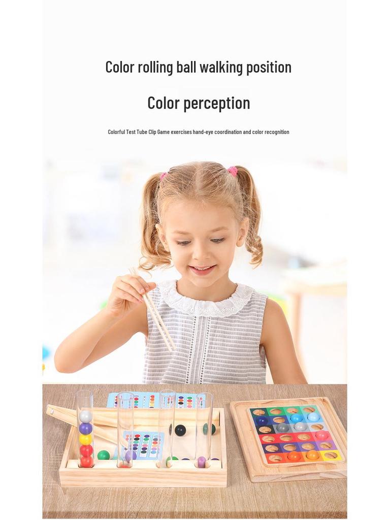 Children's Cognitive Gradient Matching Bead Set: Enhance Hand-Eye Coordination and Parent-Child Interaction!