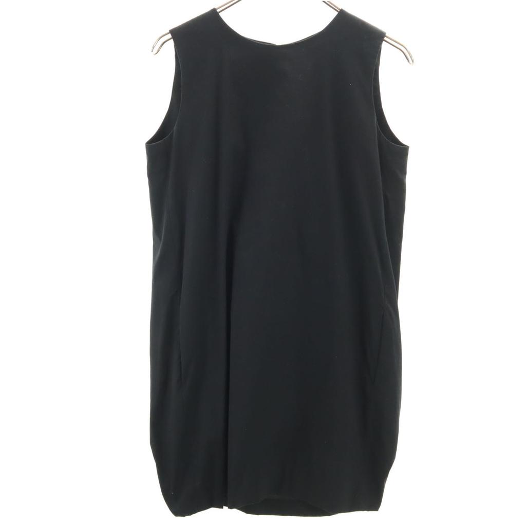 YOKO CHAN made in Japan No sleeve Knee-length dress 38 Black series Women Used