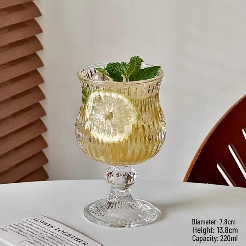 

Deouxingguang Creative Ins Style Glass Coffee Cups (Set of 2)