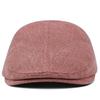Croogo Hunting Solid Plus Gift Men's Hat, Color, Sizes, Fall/Winter, Golf, Adjustable, Casual, Outdoor, Beret, Simple, Painter's Hat, (G-HBL1-Pink)
