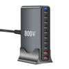 8C2A 800W GaN Multi-Port High-Power Charger for Phones, Tablets, and Laptops