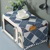 Table Cover Waterproof Dryer Covers for The Top Fridge Dust Cover Anti-slip Washer and Dryer Top Covers for Home and Kitchen dust-proof