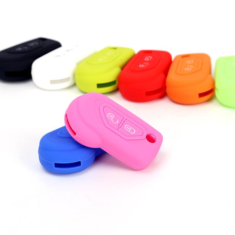 1 PC 2 Buttons Silicone Car Remote Flip Key Fob Shell Cover Case For Citroen DS3 Skin HU83 Blade Older Protector