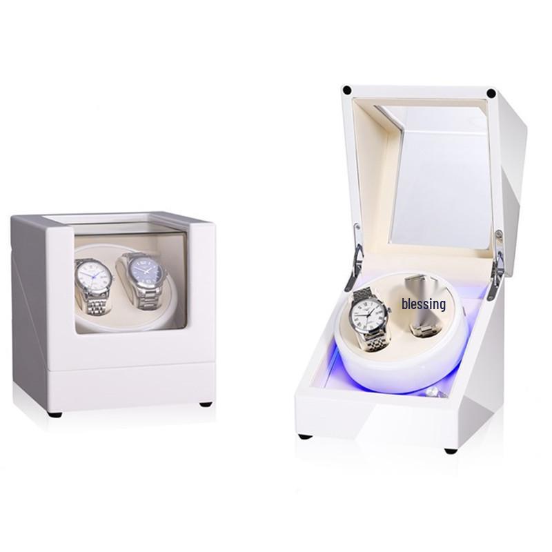 High-Gloss Piano Paint Automatic Watch Winder and Storage Box