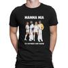 Fashion Mamma Mia Music T-Shirts for Men Round Neck 100% Cotton T Shirt A-ABBA Band Short Sleeve Tee Shirt Birthday Present