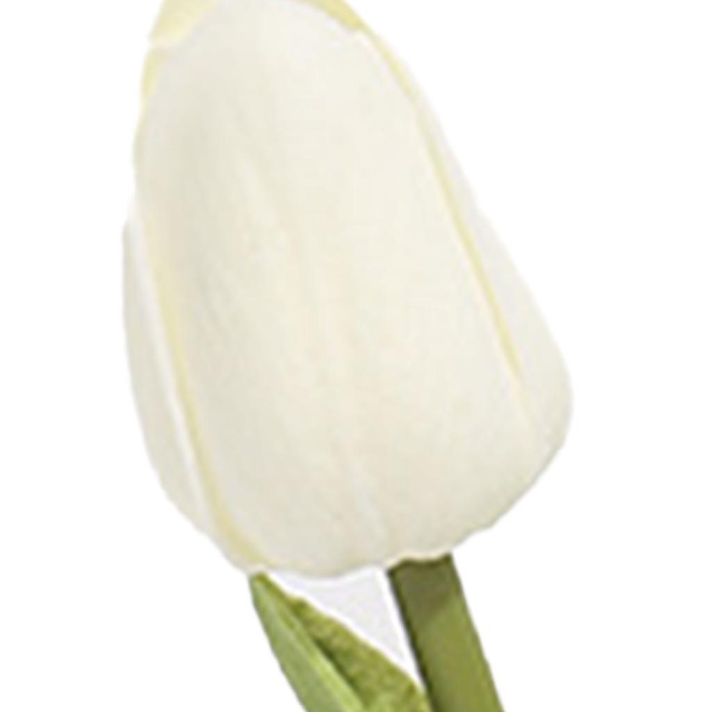 DIY Tulip Bouquet Handcraft Real Touch Artificial Flowers Bouquets for Wedding Home Decoration