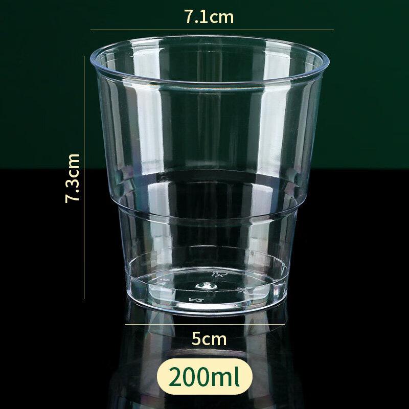 Heavy-Duty Clear Disposable Plastic Cups