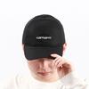Carhartt WIP CANVAS SCRIPT CAP I028876 White X Black Free Size