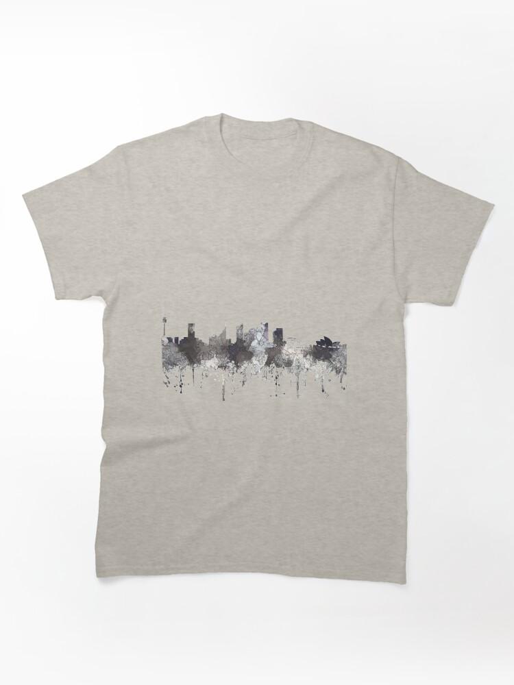 Cities Skylines Sydney, New South Wales, Australia Skyline - CRISP Classic T-Shirt