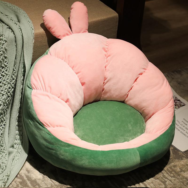 Thickened Thermal Cushion Bedroom Floor Cushion Office Waist Protection Cushion  Soft and Comfortable Cushion Increase Vehicle Mounted Cushion