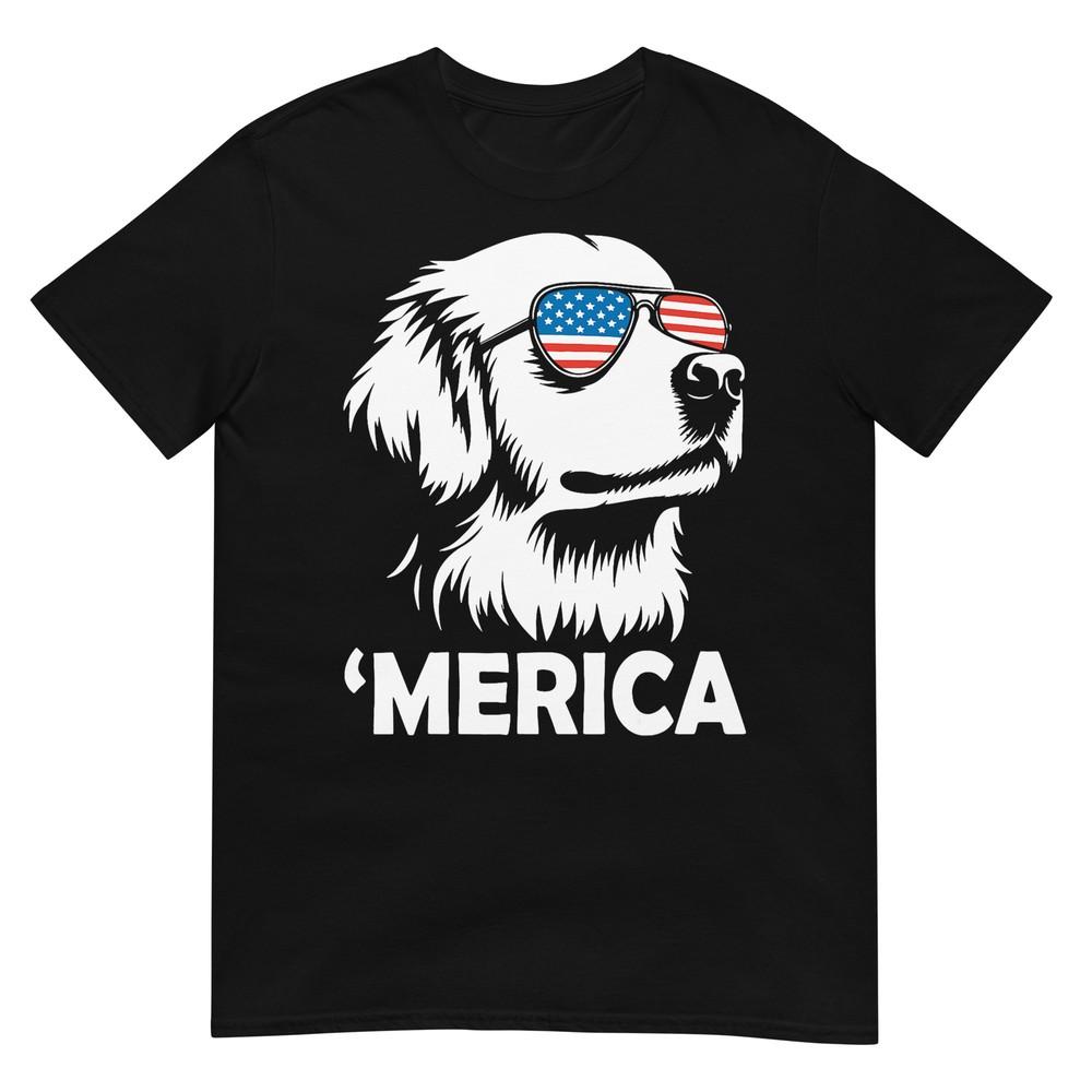 

Футболка «Золотистый ретривер 4 июля Merica» S