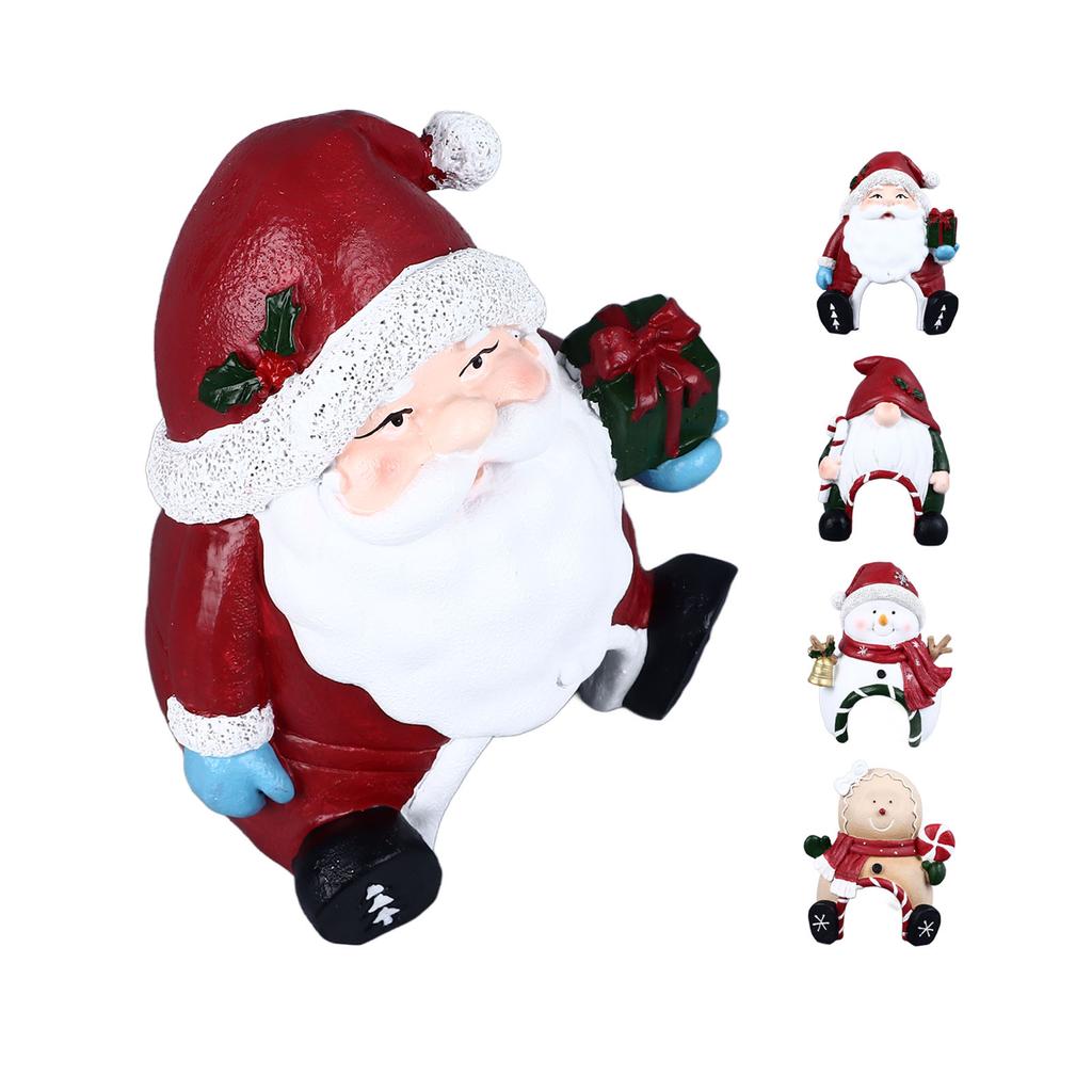 Home Christmas Aquarium Decoration Multipurpose Landscaping Resin Christmas Fish Tank Ornaments For Aquarium Office