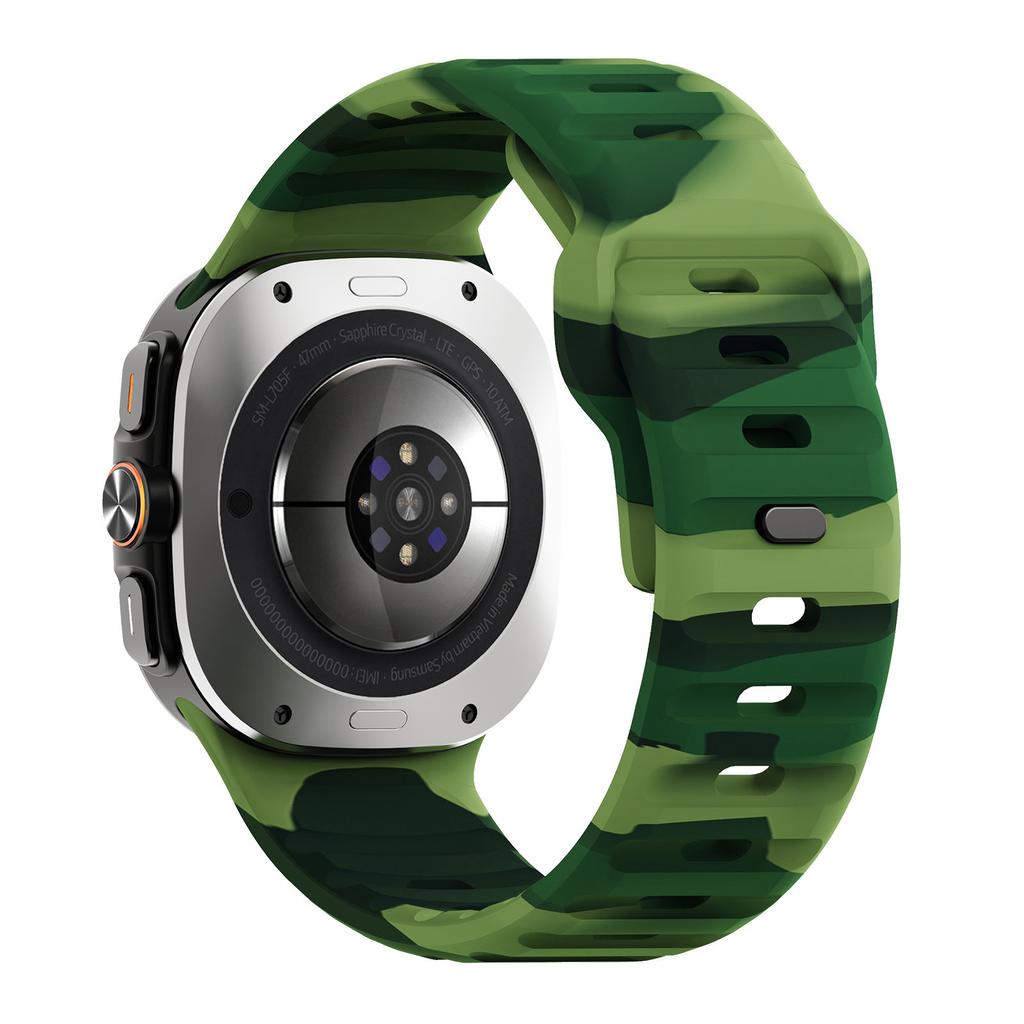 For Samsung Galaxy Watch Ultra 2 Strap 47mm Accessories Breathable Sport Silicone Bracelet Correa Galaxy Watch Ultra 47 mm Band