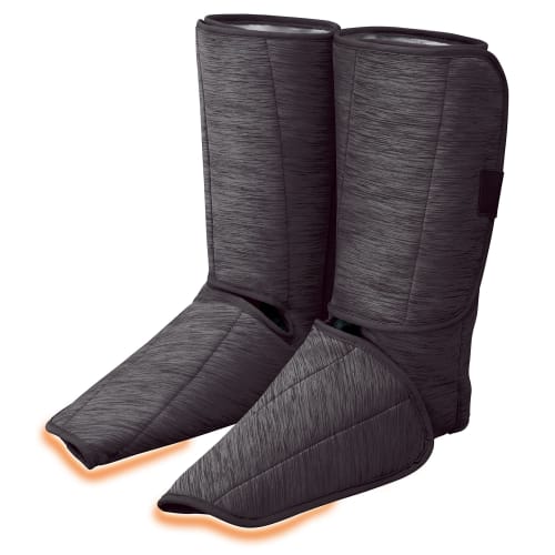 Panasonic Home Air Massager Leg Refle Feet To Calf 4 Courses Equipped with Warming Function Dark Gray EW-RA180-H