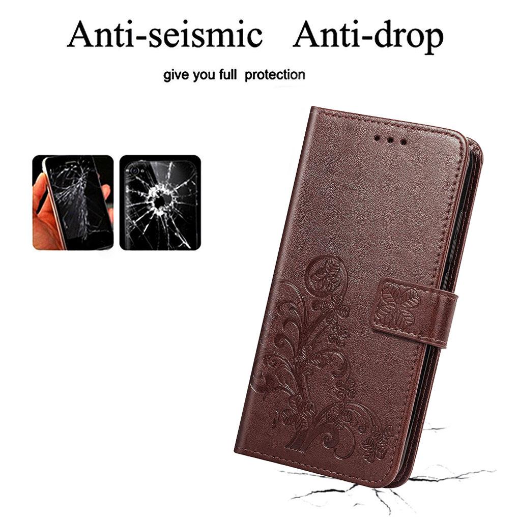 Phone Cover Wallet Phone Case Leather Mobile Holder Replacement for Redmi 4X