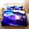 Psychedelic Mushrooms Duvet Cover Set  Polyester Comforter Cover King Queen Size For Kid Boy Girl Bedding Set With Pillowcase