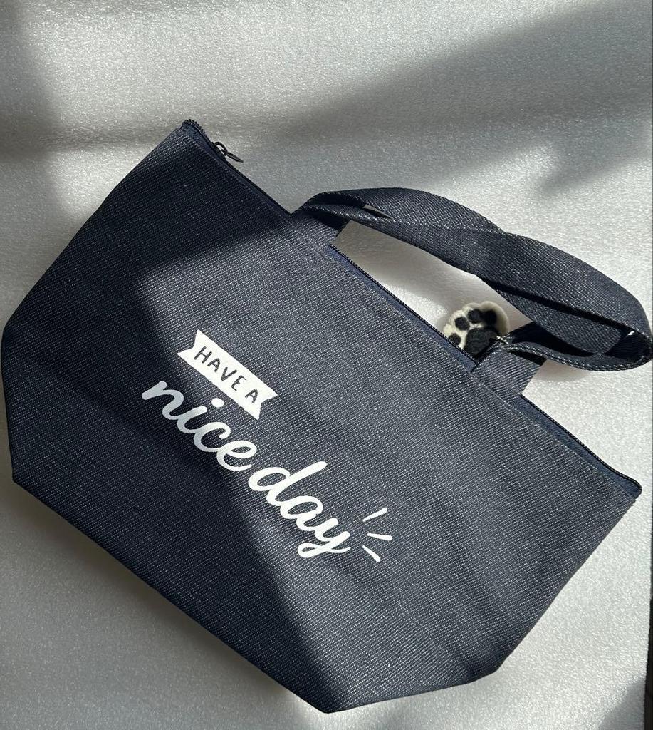 [USED] Felted Wool Artist Teddy Bear Handmade Stuffed Toy Bag Cat