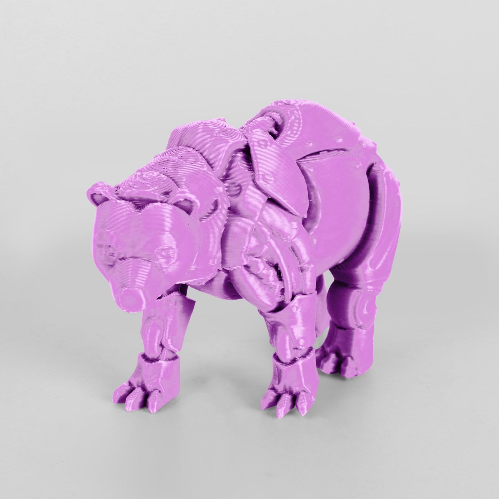 

Механические игрушки-животные, напечатанные на 3D-принтере, украшения для дома, модельные игрушки One Size