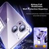 iPhone 14 Case, 14 German Bayer Material, MagSafe Magnetic Charging, Ultra-Thin Shockproof Airbag Full Coverage Transparent Soft Case