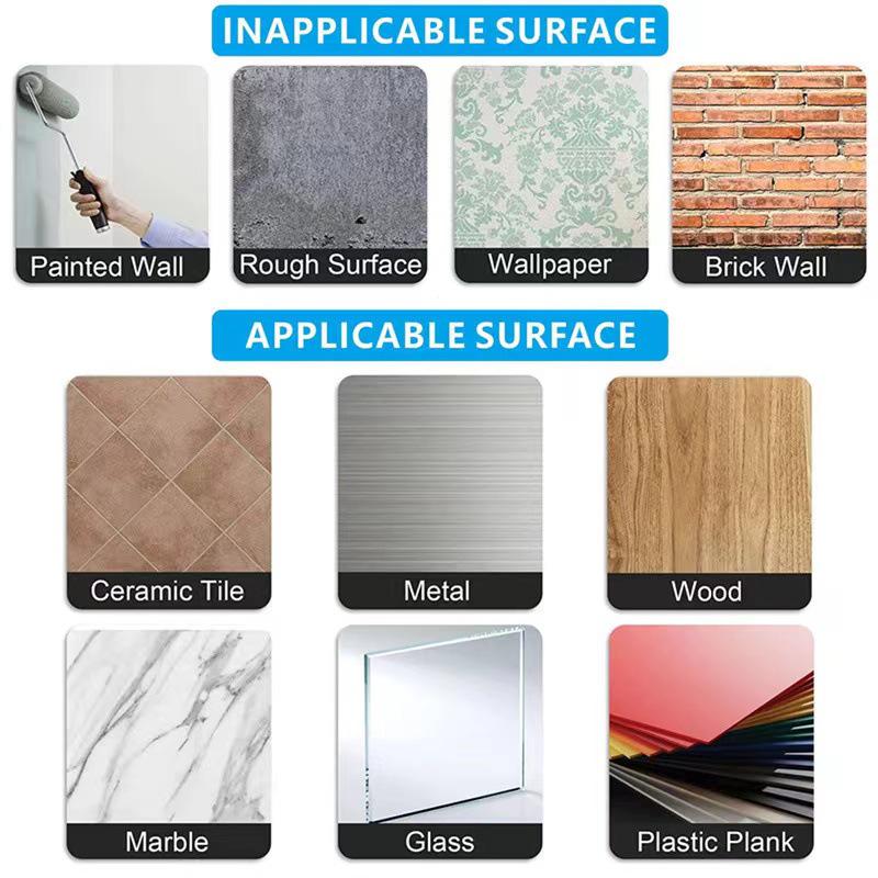 Väggmonterad pappershanddukshållare i rostfritt stål utan spik för badrum