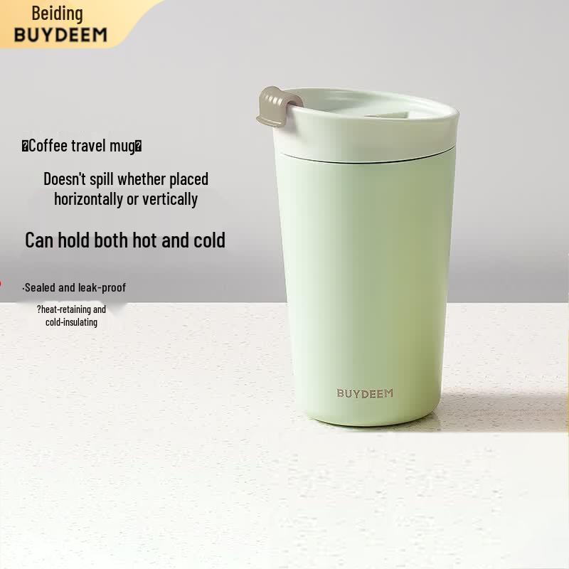 Buydeem 390ml Portable Insulated Coffee Mug