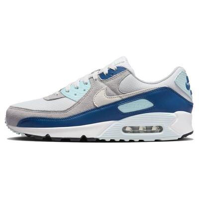 Air Max 90 Buz Mavisi Erkek Spor Ayakkabı Gri Saf-Platin Beyaz FN6958-001