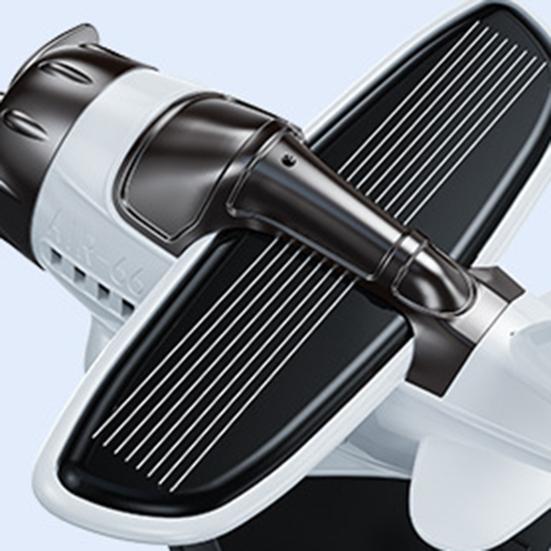 Solární osvěžovač vzduchu do auta Ozdoba letadla driftujícího na palubní desce auta Solární rotující model letadla Příslušenství na palubní desku automobilu