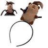 New Cartoon Capybara Hairband Funny Plush Doll Headbands Hairstyle Fixing Tool Headwear Headband for Women Girl Hair Accessories