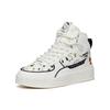 Anta Women Life Series High-Top Casual Sneakers White Pink 922138011-8