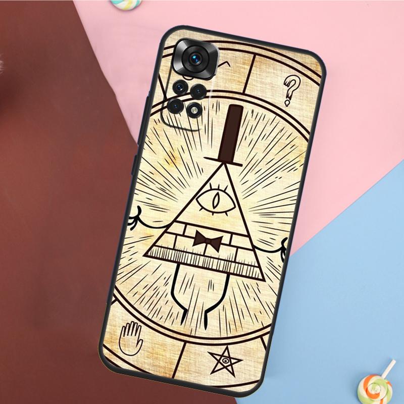 

Pyramid Eye Symbol Case For Xiaomi Redmi Note 11 11S 10 10S 9 9S 12 Pro Redmi 12C 9C 10A 10C Soft Cover Shell Redmi 10
