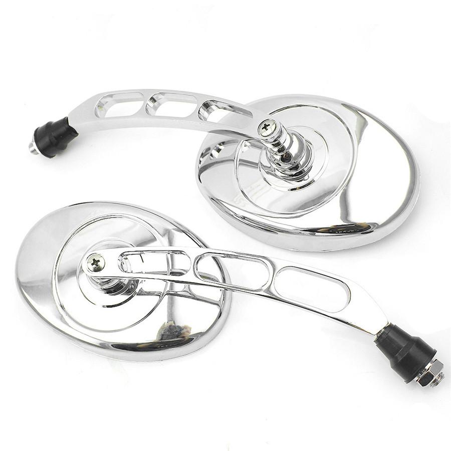 Motorcycle Rearview Mirror - Universal - 1Pair Side Mirrors