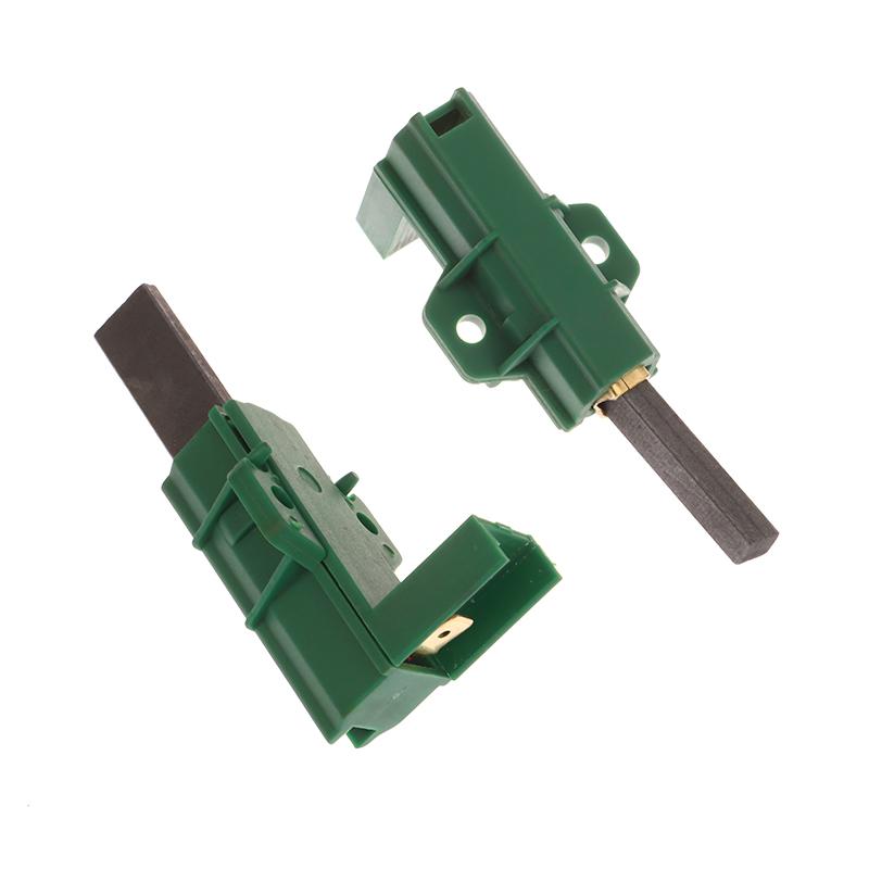 1/2Pcs Washing Machine Carbon Brush Holder 371202405, 371202407, 371202410 (12.5X5X35Mm) Compatible With Beko Wm6167S Wm74135W W