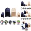 Round Top Sun Hat For Men, Available In Multiple Colors And Made With High-quality Cotton Fabric