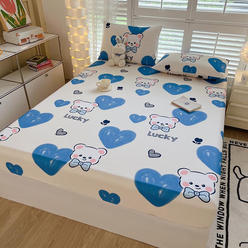 Laken i tegneseriestil til barnerom sabanas Hudvennlig madrasstrekk Hjem Sengetøy(Ingen putevar)