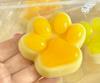 2Pcs Cat Paw Taba Squishy Toys - Soft Jelly Feel Squeeze Toy for Anxiety Relief & Anti-Stress Fidget for Kids and Adults