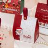 5PCS Xmas Theme Christmas Packaging Box Gift Wrapping Christmas Candy Box  Candy Snack