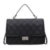 Small Bag Women's 2026 New Fashion Diamond Chain Messenger Bag Feeling Portable Small Square Bag
