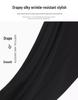 2024 Women's High-Waisted Elastic Slim Fit Black Flared Pants