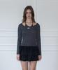PANDORAFIT Selly Layered Long Sleeve (Dark Gray)