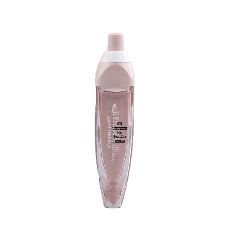 Press-to-Replace Long-Tip Correction Tape: Large Capacity, Stylish Japanese-Style White-Out Tape for Students