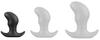 Yomri S Prostate Plug 10 X 4.5cm Black - DarkSil - Prostate Stimulators