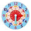 Children Montessori Wooden Clock Toys Hour Minute Second Cognition Colorful Clocks Teaching Aids for Kids Preschool Children