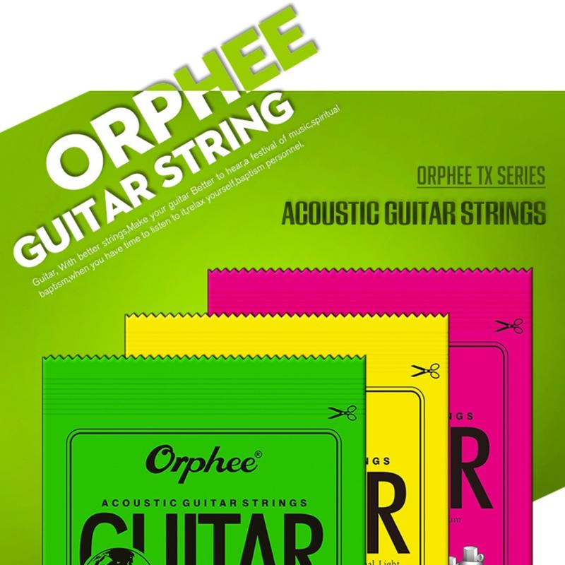 Orphee TX620 (010-047in/0.25-1.20mm) Extra Light Folk Acoustic Guitar String