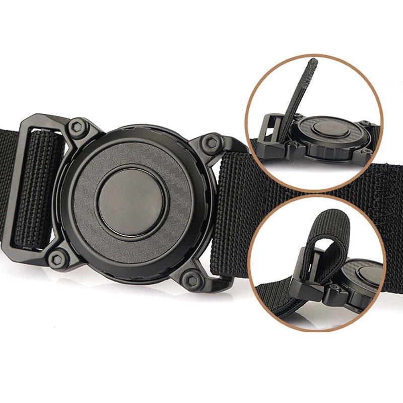 Rotary Metal Pluggable Buckle Belts for Men Wear-resistant Nylon Tactical Belt Multifunctional Outdoor Work Belt Hunting