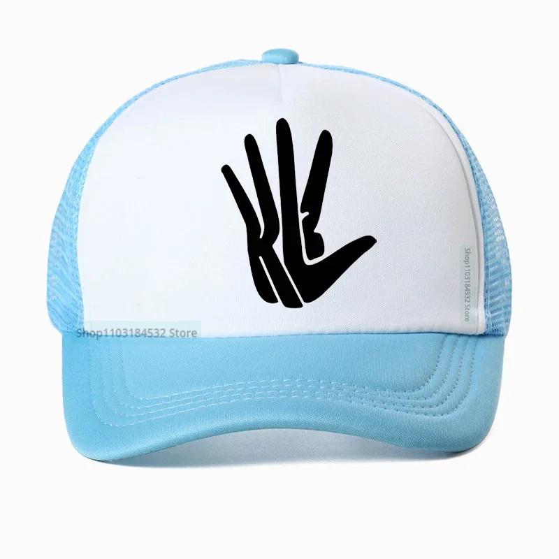 

Kawhi Leonard Basketball player Baseball Cap palm cartoon Unisex Women Mesh Breathable Trucker hats Casquette Adjustable