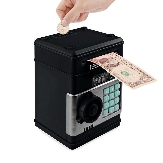 Buy Electronic Piggy Bank Password Money Box Cash Coins Saving Box ATM