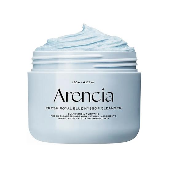 

Arencia Rice Cake Soap Fresh Royal Blue Hyssop Cleanser 120g