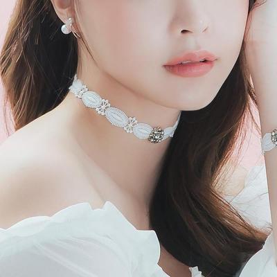 Etnische Kanten Choker Ketting (1716259)