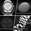 LIGE Mens Watches Business Quartz Wristwatch Stainless Steel Waterproof Chronograph Luminous Auto Date Watch for Men Male Clock
