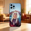 Singer L-Lady G-Gaga Phone Case For iPhone17,16,15,14,13,12 Plus,Max Soft Silicone Black Cover